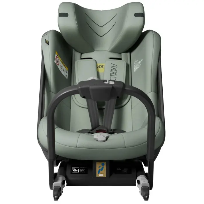 Axkid ONE+ 3 Car Seat in Nordic Bloom Green 6