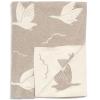 Knitted Blanket - Welcome to the World Duckling - Mocha 4