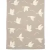 Knitted Blanket - Welcome to the World Duckling - Mocha 5