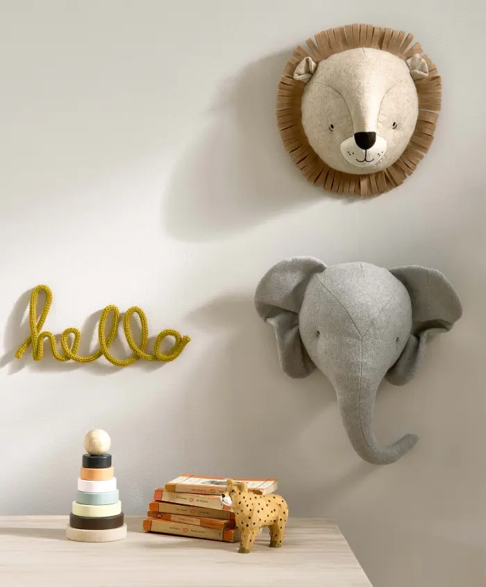 Mamas & Papas Born to be Wild - Elephant Head Wall Art