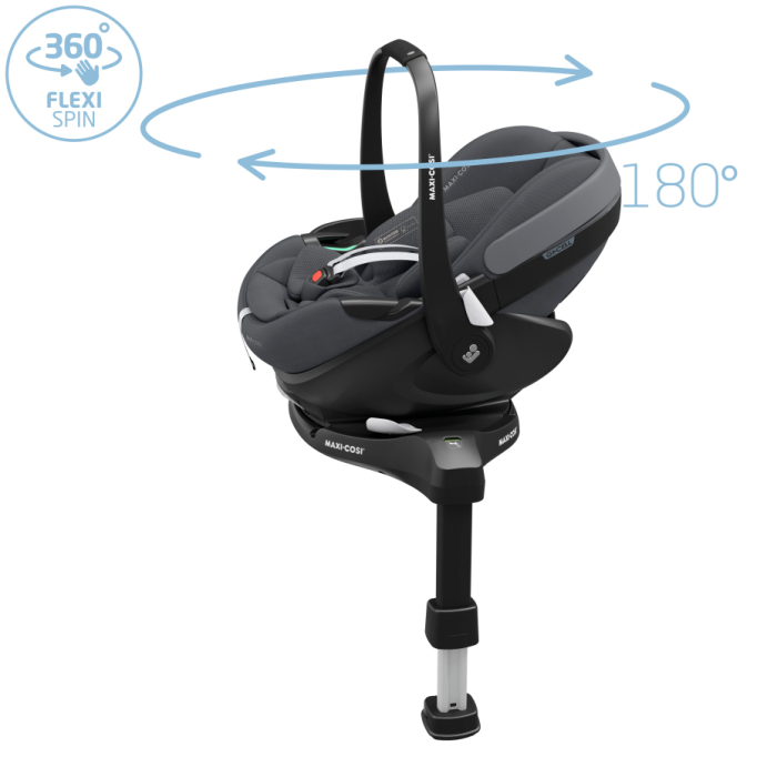 Maxi-Cosi Pebble 360 Pro2 Car Seat, Twillic Graphite