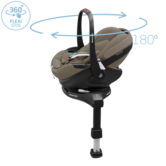 Maxi-Cosi Pebble 360 Pro2 Car Seat, Twillic Truffle