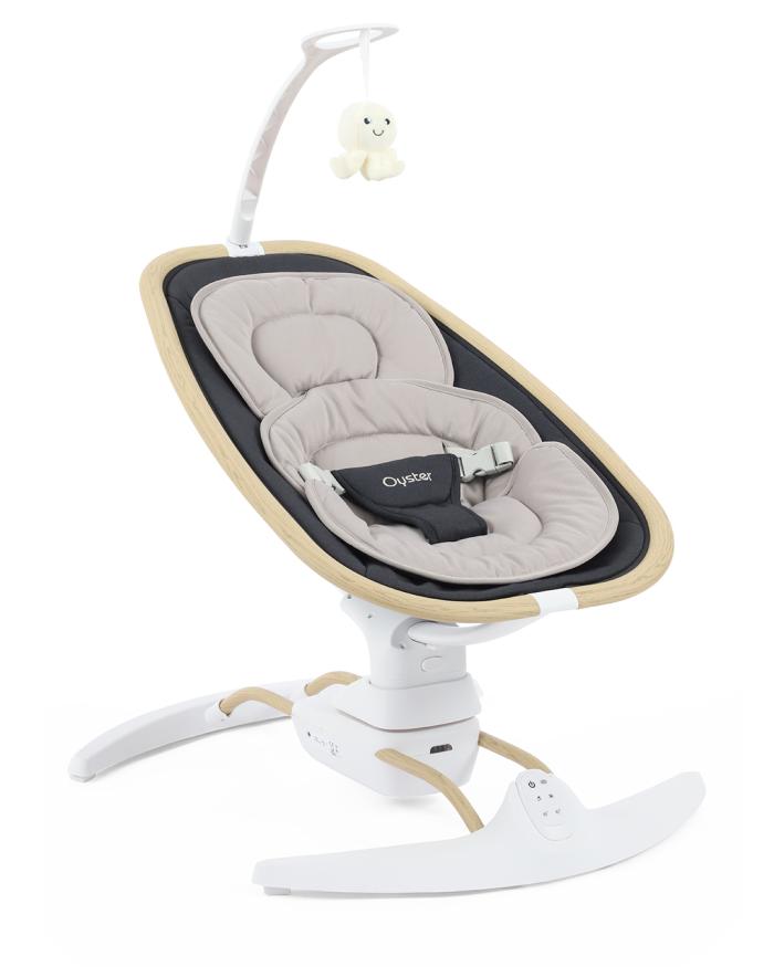 Babystyle Oyster Smart Motion Rocker - Carbonite