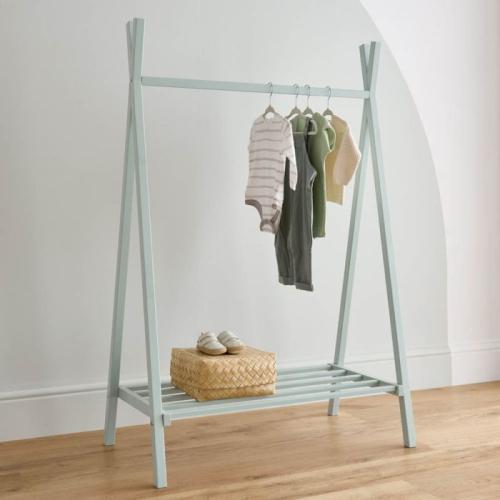 CuddleCo Nola Clothes Rail - Sage Green