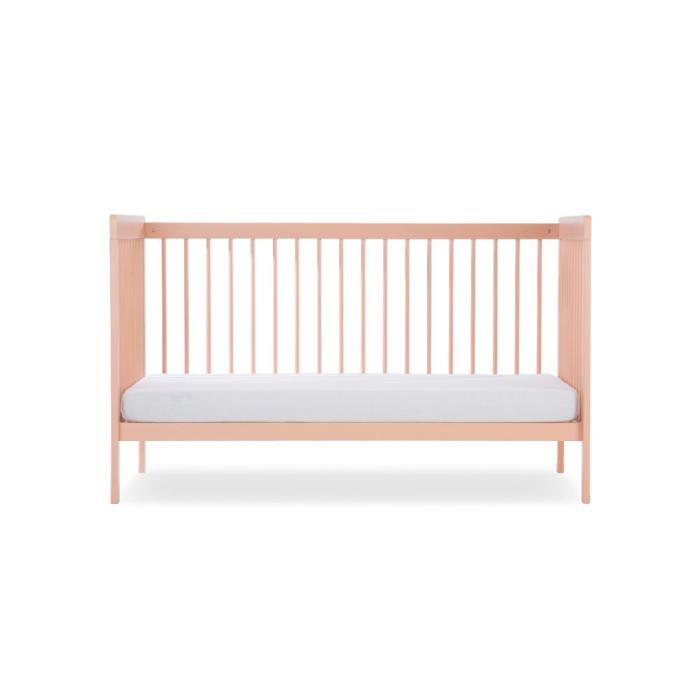 CuddleCo Nola Cot Bed - Soft Blush 2