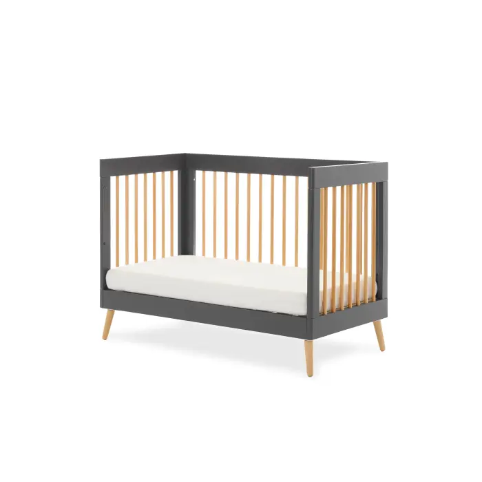 Obaby Maya Mini Cot Bed - Slate