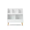 Obaby Maya Bookcase/Toy Storage - White With Natural