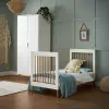 Obaby Maya Cot Bed - White With Natural