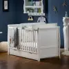 Obaby Stamford Sleigh Cot Top Changer - White
