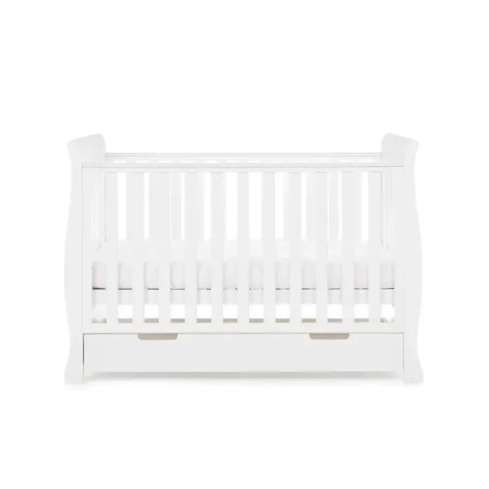 Obaby Stamford Mini Sleigh 2 Piece Room Set - White