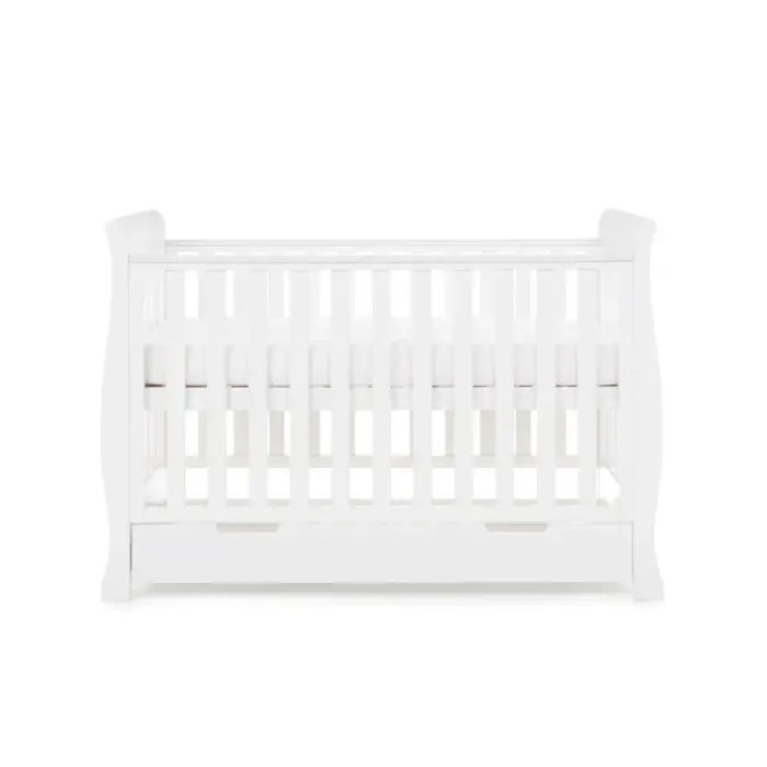 Obaby Stamford Mini Sleigh 2 Piece Room Set - White