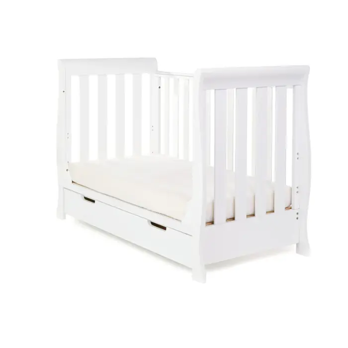 Obaby Stamford Mini Sleigh 2 Piece Room Set - White