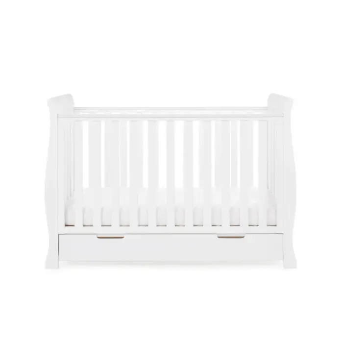 Obaby Stamford Mini Sleigh 2 Piece Room Set - White