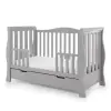 Obaby Stamford Luxe Sleigh 3 Piece Room Set - Warm Grey