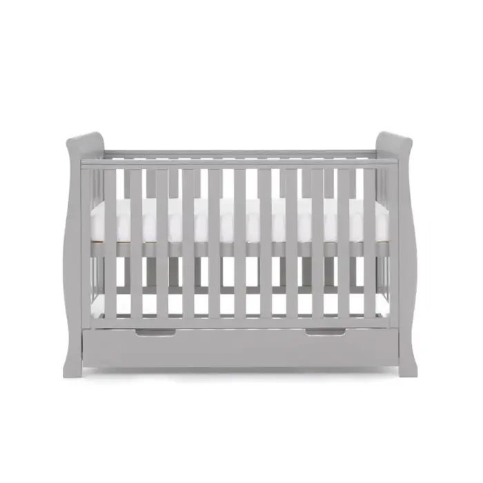 Obaby Stamford Mini Sleigh 2 Piece Room Set - Warm Grey