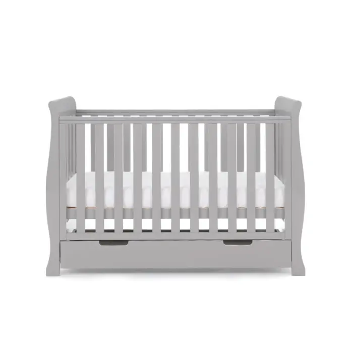 Obaby Stamford Mini Sleigh 2 Piece Room Set - Warm Grey