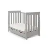 Obaby Stamford Mini Sleigh 2 Piece Room Set - Warm Grey