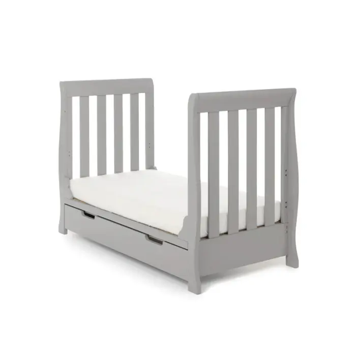 Obaby Stamford Mini Sleigh 2 Piece Room Set - Warm Grey