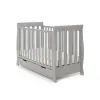 Obaby Stamford Mini Sleigh 2 Piece Room Set - Warm Grey