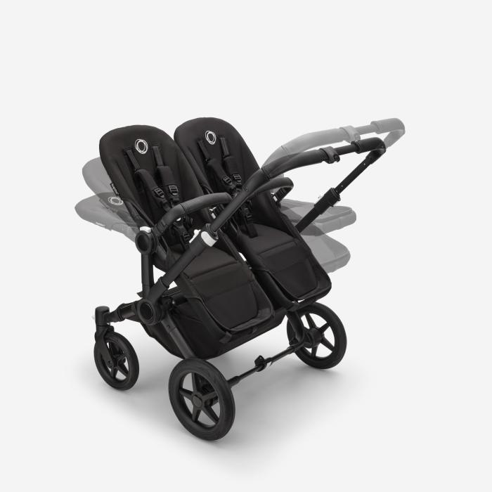 Bugaboo Donkey 5 Duo Complete Pushchair - Midnight Black