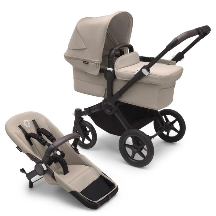 Bugaboo Donkey 5 Mono Complete Pushchair & Carrycot - Taupe