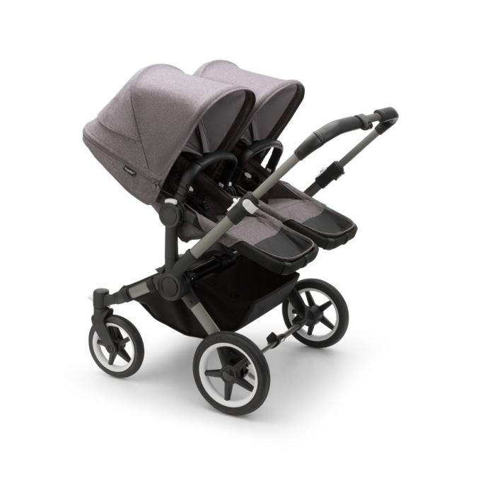 Bugaboo Donkey 5 Duo Complete Pushchair - Grey Melange