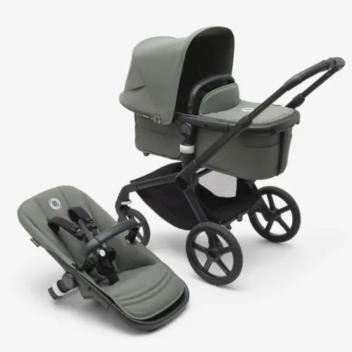 Bugaboo Fox 5 Carrycot And Seat Pushchair - Forest Green