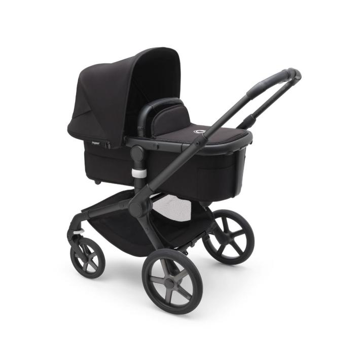 Bugaboo Fox 5 Carrycot And Seat Pushchair - Midnight Black