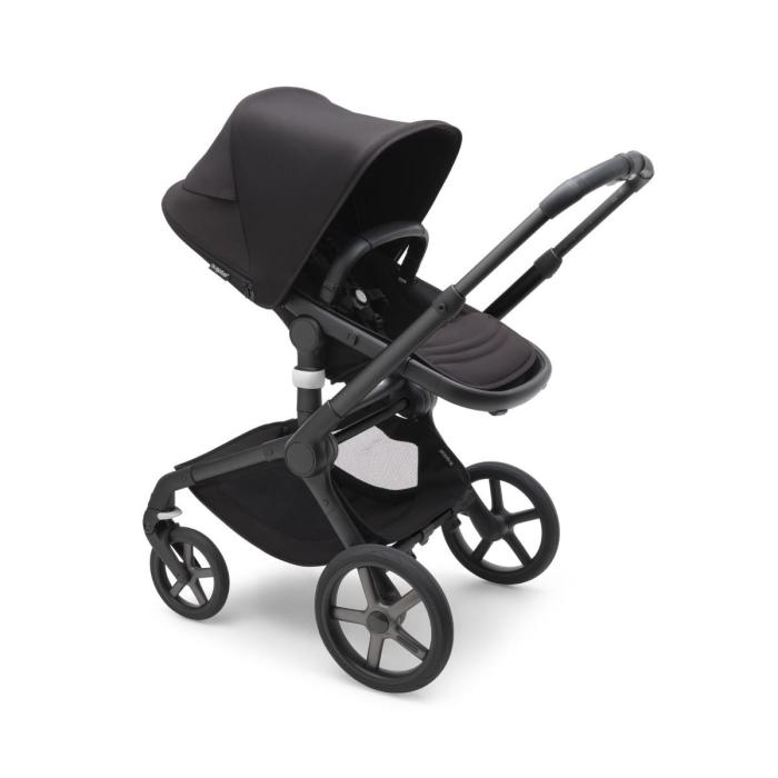 Bugaboo Fox 5 Carrycot And Seat Pushchair - Midnight Black