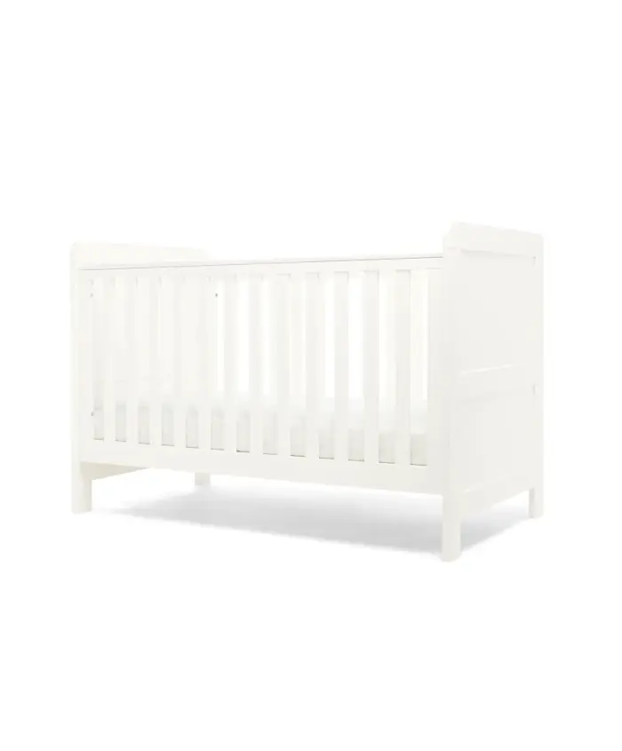 Mamas & Papas Hampden 2 Piece Cotbed Set with Dresser Changer - White