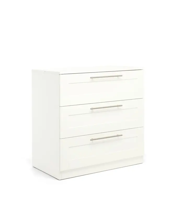 Mamas & Papas Hampden 2 Piece Cotbed Set with Dresser Changer - White