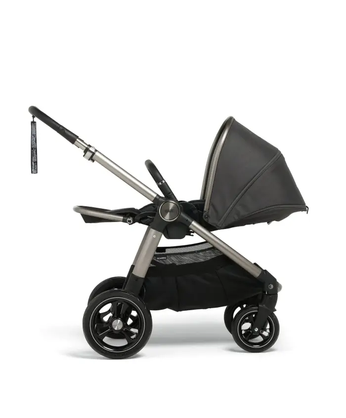 Ocarro Pushchair Complete Bundle with Cybex Cloud T Car Seat & Base – Graphite