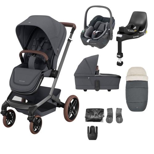 babyb maxi cosi 8 piece complete graphite