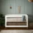 Obaby Maya Cot Bed - White With Natural