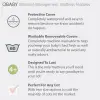 OBaby Moisture Management Dual Mattress - 120 x 60cm