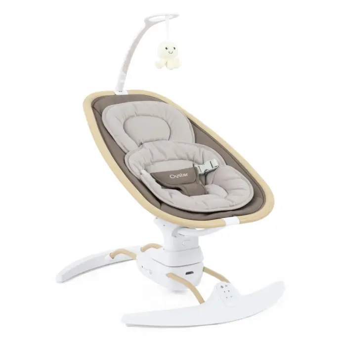 babyb oyster smart motion rocker- mink