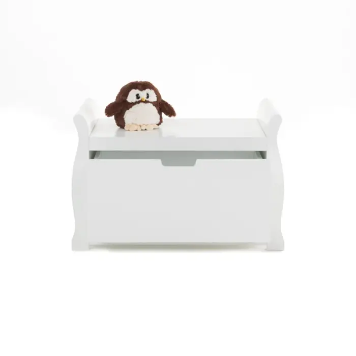 Obaby Stamford Sleigh Toy Box - White