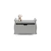 Obaby Stamford Sleigh Toy Box - Warm Grey