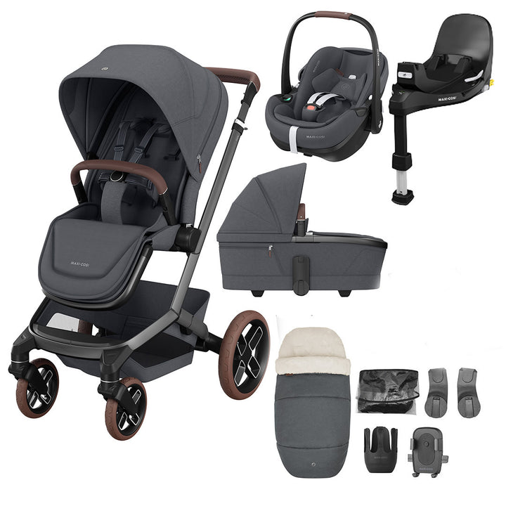 Maxi-Cosi Fame Premium + Pebble 360 Pro 2 Travel System