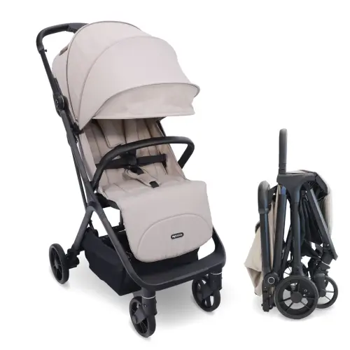 My Babiie MBX7 Auto-Fold Stroller - Camel