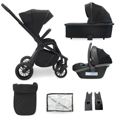 My Babiie MB450i 3-in-1 Travel System - Black