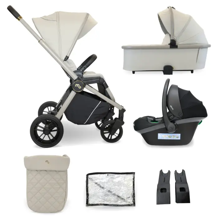 My Babiie MB450i 3-in-1 Travel System - Ivory