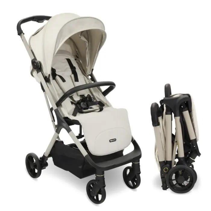 My Babiie MBX7 Auto-Fold Stroller - Ivory