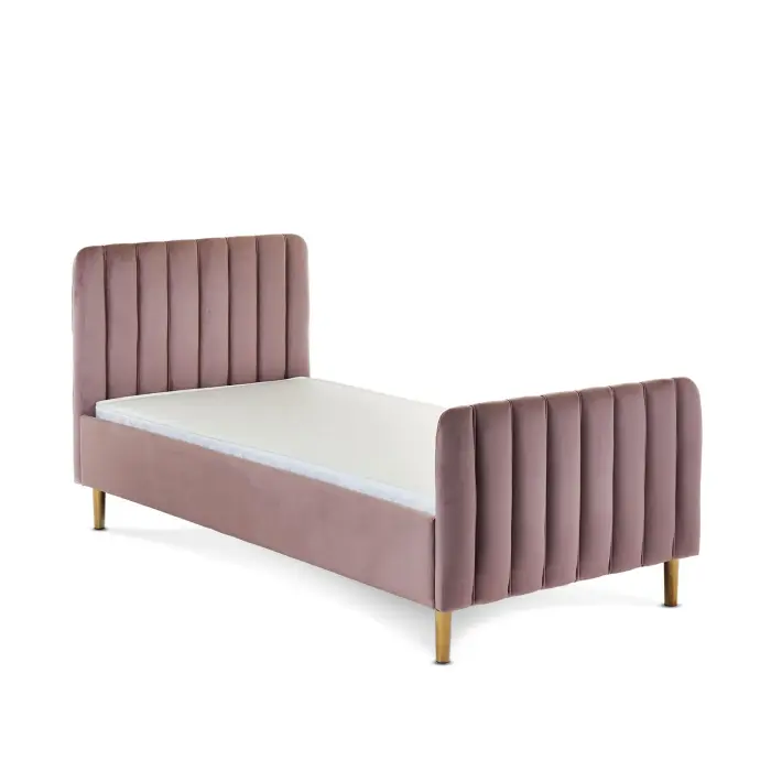 Obaby Gatsby Single Bed - Velvet Pink