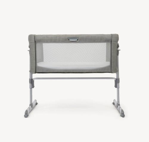 Joie Roomie Glide Bedside Crib- Foggy Grey