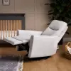 Obaby Savannah Swivel Glider Recliner Chair - Pebble