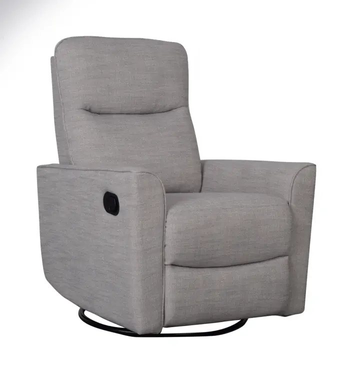 Obaby Savannah Swivel Glider Recliner Chair - Pebble