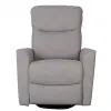 Obaby Savannah Swivel Glider Recliner Chair - Pebble - Image 2