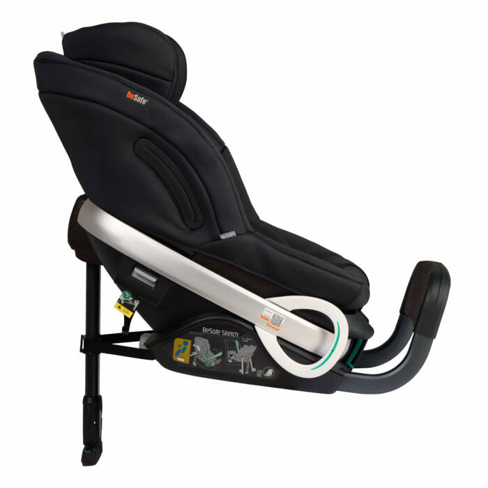 BeSafe Stretch Extended Rear Facing Car Seat- Black Soft Breeze