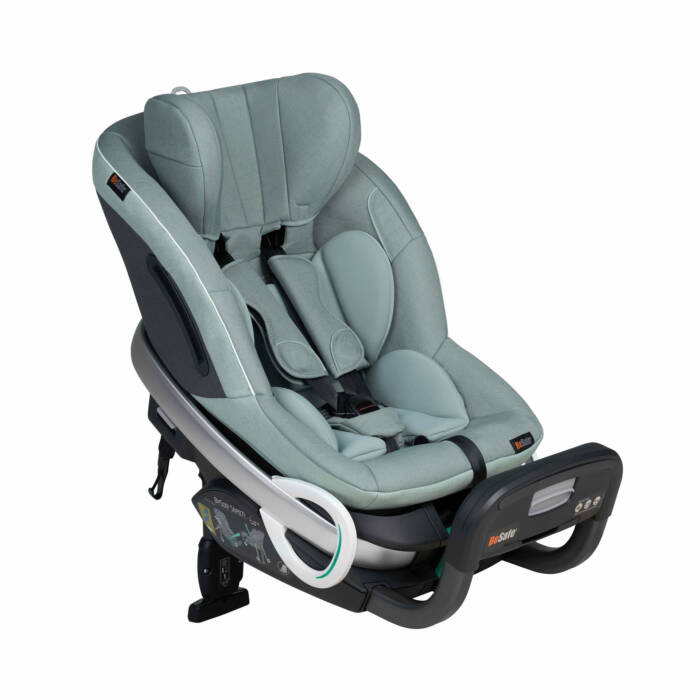 BeSafe Stretch Extended Rear Facing Car Seat- Sea Green Melange